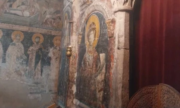 Conservation of frescoes in church of St. George in Staro Nagorichane kicks off