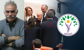 Turqia do të lejojë një delegacion të DEM-it ta vizitojë liderin e PKK Oxhelan në burg