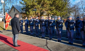 Тошковски: Единицата за интервентна полиција е спој на решителност и професионалност кои даваат одлични резултати