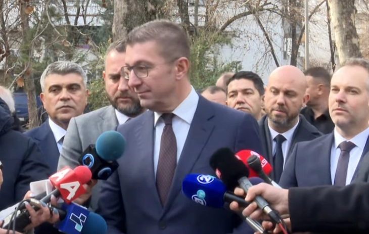 Mickoski:  Ia lë Prokurorisë nëse sipas zërave, do të ndërmarrë masa për ndjekjen nga agjencitë e sigurisë