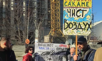 Во Скопје втор протестен марш против аерозагадувањето