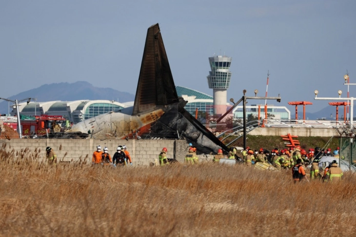 Autoritetet e Koresë së Jugut identifikuan 140 prej 179 viktimave në aksidentin e aeroplanit