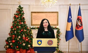 Urim i presidentes Osmani për Vitin e Ri 2025