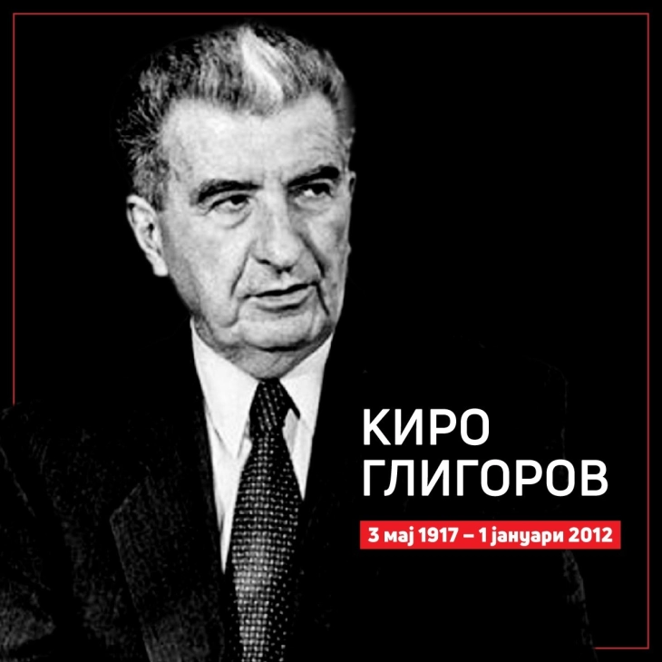 Да ја продолжиме визијата  на Глигоров за напредна и демократска Македонија, порача Филипче