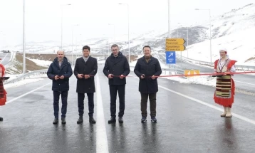 New section of Gradsko-Farish expressway put into use