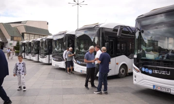 Официјално почна да функционира јавниот електричен превоз во Струмица