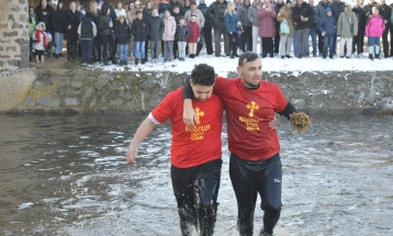 Леонид Ромовски најсреќен за Водици во Делчево