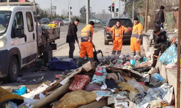 Во текот на викендот се отстранети 70 кубни метри отпад од диви депонии