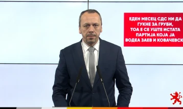 Петрушевски: Еден месец СДС ни да гукне за Груби, тоа е се уште истата партија која ја водеа Заев и Ковачевски