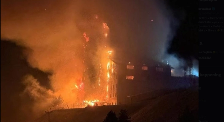 At least 10 dead, multiple injured in hotel fire at Turkey ski resort