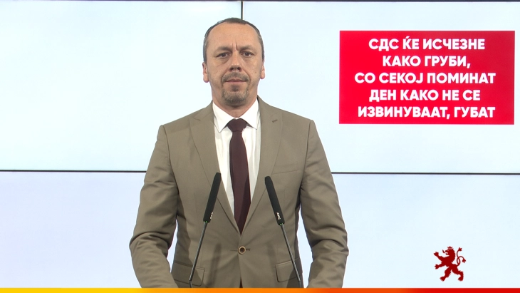 Петрушевски: СДС ќе исчезне како Груби, со секој поминат ден како не се извинуваат, губат