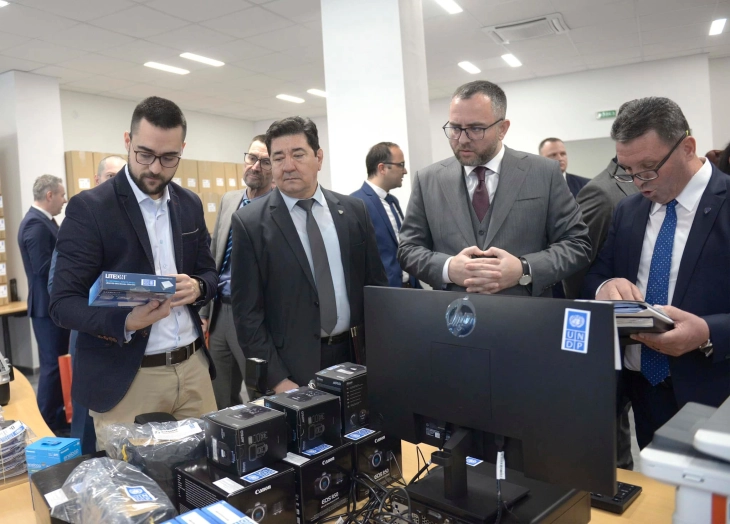 Toshkovski: Interior Ministry to improve crime scene investigations with new donated equipment