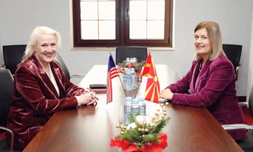 Bozhinovska - Aggeler: Strong partnership with the US, talks on energy future