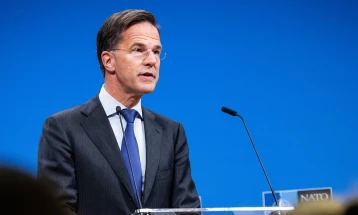 NATO's Rutte: Putin has no right to veto Ukraine membership