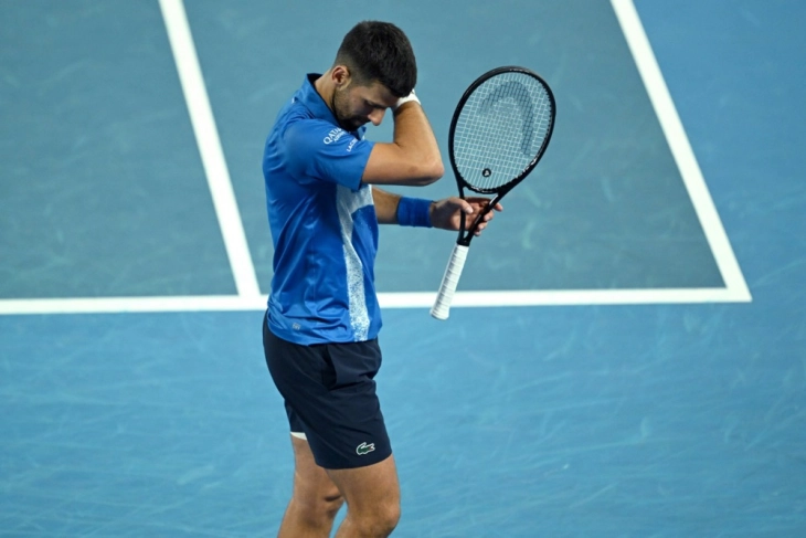 Novak Djokovic booed as he pulls out after one set of semi-final