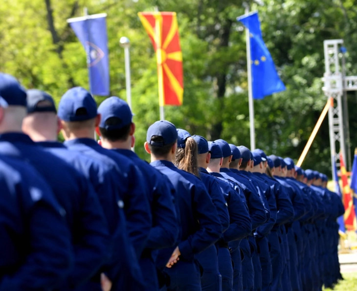 Промоција на нови полициски службеници