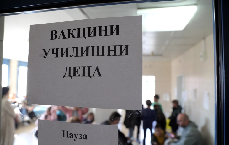 Младеновска: Скоро 50 отсто од децата во градинките во Скопје не се вакцинирани со ДиТеПер (ДПЛ)