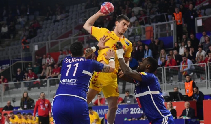 Handball World Championship: Macedonian handball team faces defeat against France