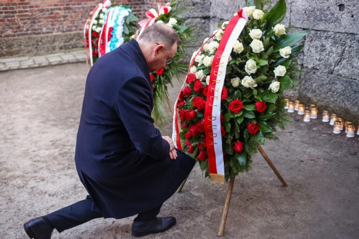 Polish president: We are 'guardians of memory' of crimes at Auschwitz