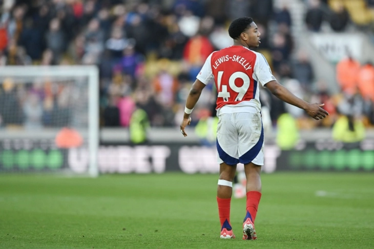 Lewis-Skelly red card at Wolves overturned after Arsenal appeal