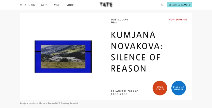 Kumjana Novakova's 'Silence of Reason' to be shown at Tate Modern