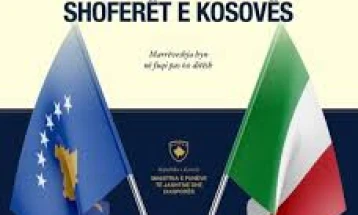 Стапи во сила одлуката за меѓусебно признавање на возачките дозволи на Италија и Косово