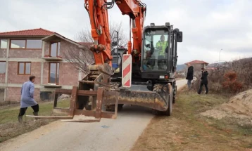 Во Македонска Каменица се гради улицата „Стипцарска“