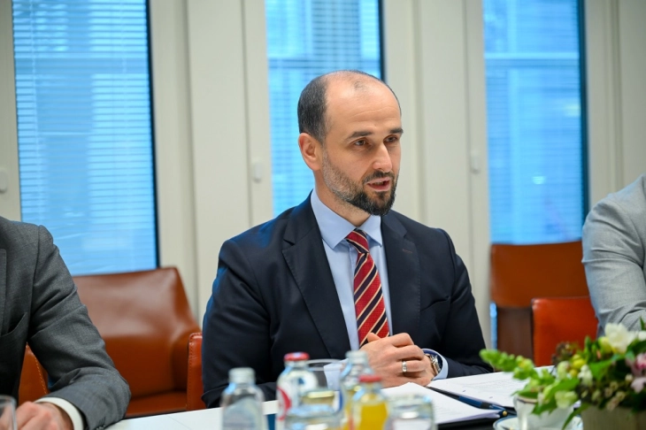 European affairs minister Murtezani meets with MEPs in Brussels