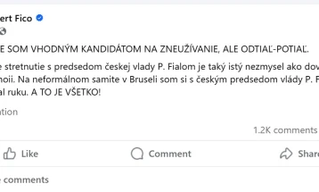 Фицо демантира дека имал неформална средба со Фијала во Брисел: Само се ракувавме