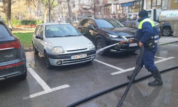 Општина Центар: Во тек е голема акција, се чисти на шест локации