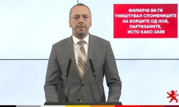 Петрушевски: Филипче би ги уништувал спомениците на борците од НОБ, партизаните, исто како Заев