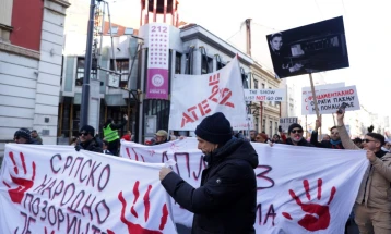 Студентите во блокади во Србија одат во нова акција