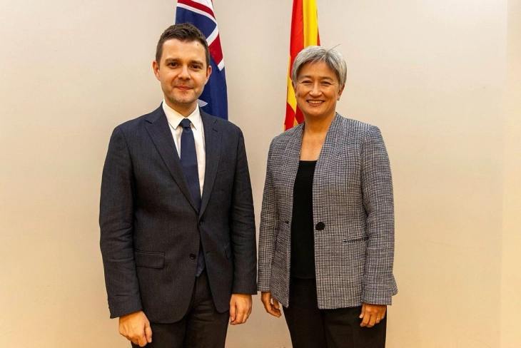 FM Mucunski meets Australia's Penny Wong