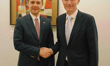 Mucunski meets Australian Shadow Minister for Foreign Affairs, David Coleman