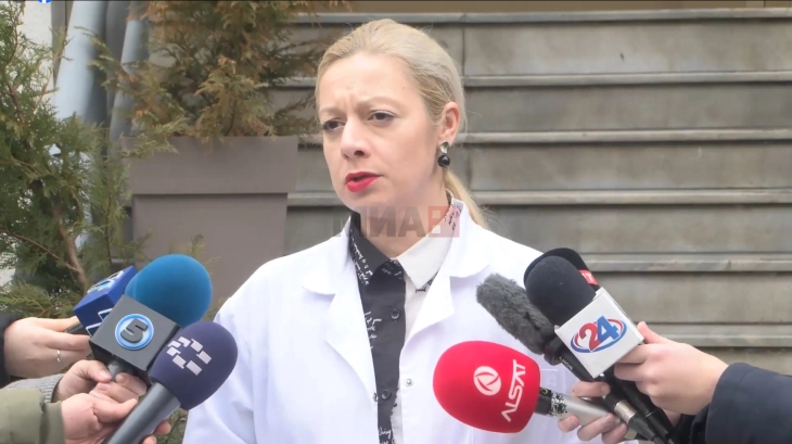 Andonovska: Intensitet i lartë i virusit të gripit në këtë periudhë, më të prekur Shkupi dhe Strumica