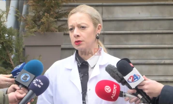 Andonovska: Intensitet i lartë i virusit të gripit në këtë periudhë, më të prekur Shkupi dhe Strumica