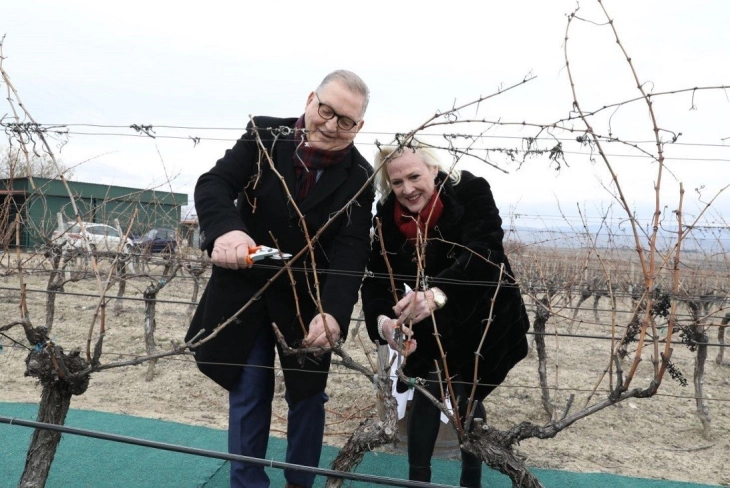 Високо одликување од Италија за Светозар Јаневски на Денот на лозарите и винарите Св. Трифун