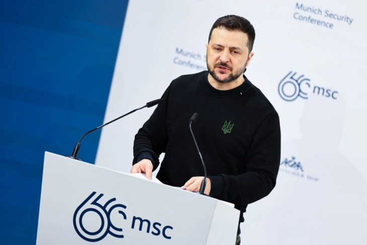 Zelensky in Munich says Ukraine ready for genuine talks