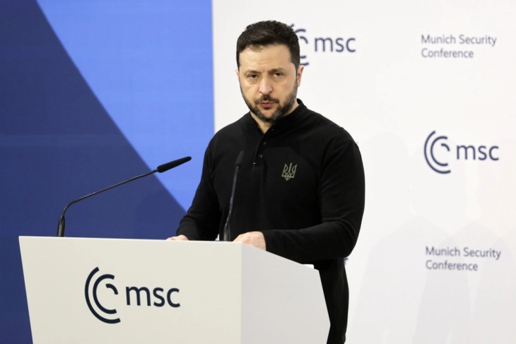 Zelensky says time has come for 'armed forces of Europe'