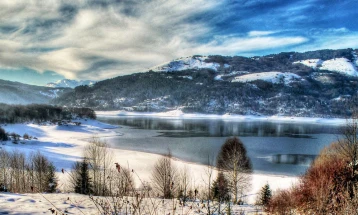 Më ftohtë sot në mëngjes në Hanet e Mavrovës, më së shumti borë në Kodrën e Diellit