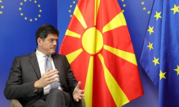 Rokas: Unwavering wish from EU to help North Macedonia's integration process