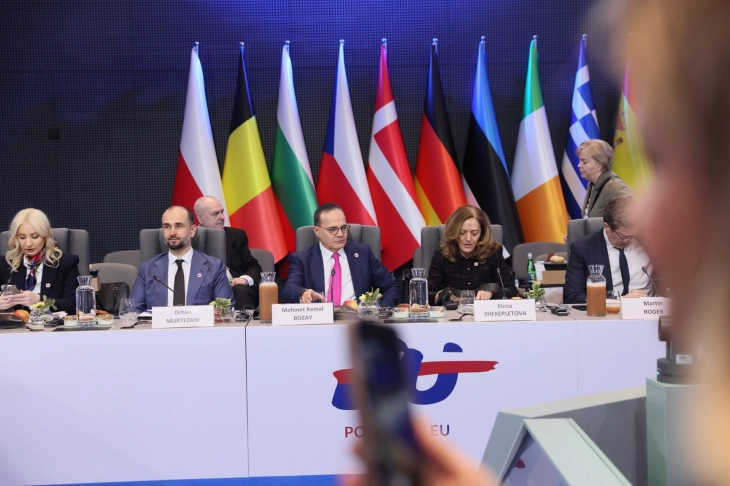 Minister Murtezani takes part at GAC informal meeting in Warsaw