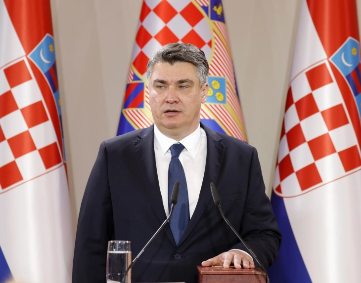 Zoran Milanović sworn in for second term as President of Croatia