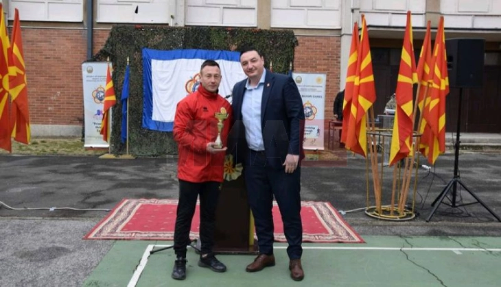 Велешкиот кајакар и македонски репрезентативец Љубомир Спасиќ спортист на Армијата за 2024 година