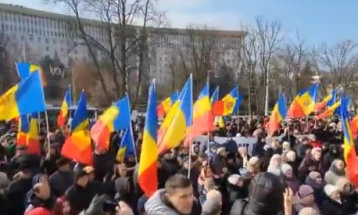 Антивладин протест во Кишињев