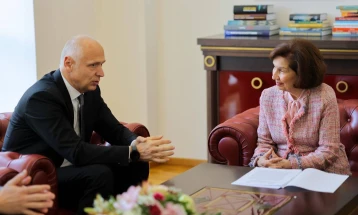 President Siljanovska-Davkova meets RCC SG Kapetanović