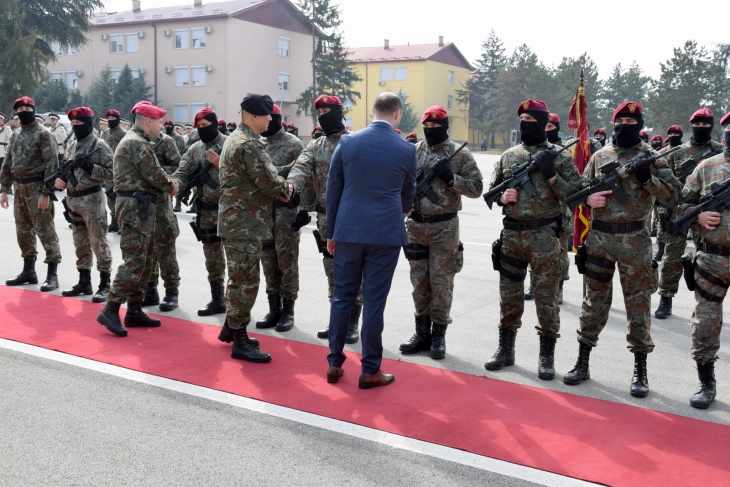 Одбележан Денот на Баталјонот на специјалните сили