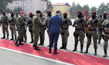 Одбележан Денот на Баталјонот на специјалните сили