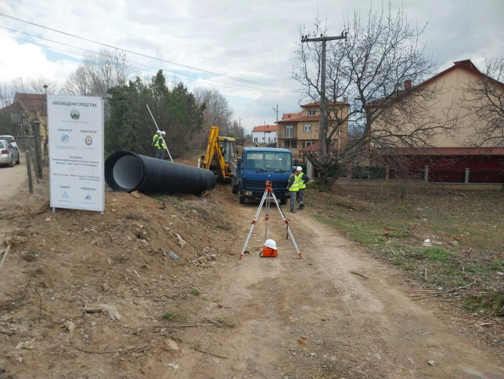 Во Радовиш ќе се гради атмосферска канализација во делот на градот кој се поплавуваше по обилни врнежи