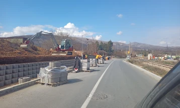 Во тек дополнителни градежните активности покрај  улицата „Луј Пастер“ во Велес